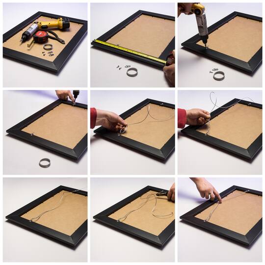 Craig Frames Essentials Mystic Satin Black Picture Frame